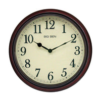 Classic Wall Clock in Brown