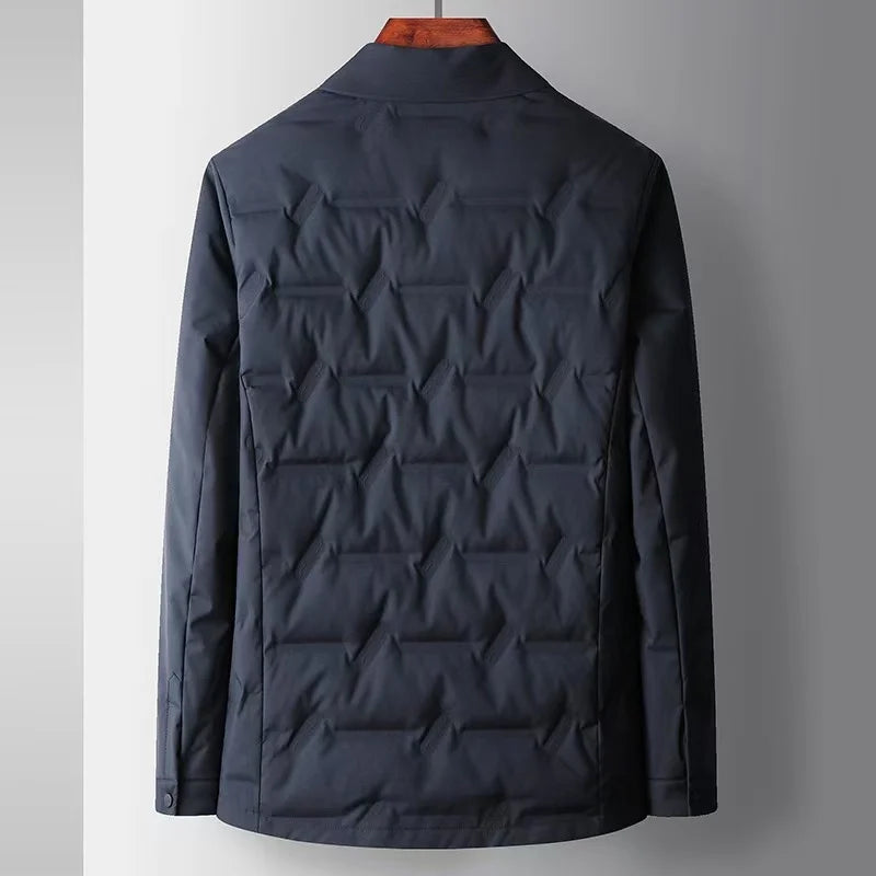 Image of Conrad | Men's Button-Down Quilted Jacket
