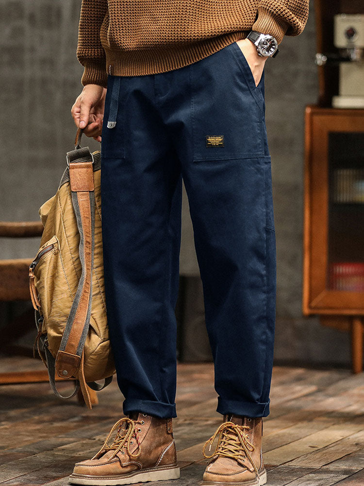 Cotton Utility Pants