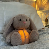 Cuddle Buddy with Simulation & Night Light | Stress Relief