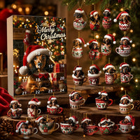 Dachshund Advent Calendar with 24 Dog-Themed Surprises