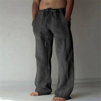 Damon | Men's Drawstring Wide Leg Pants