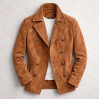 Darrell | Men's Double-Breasted Pea Coat
