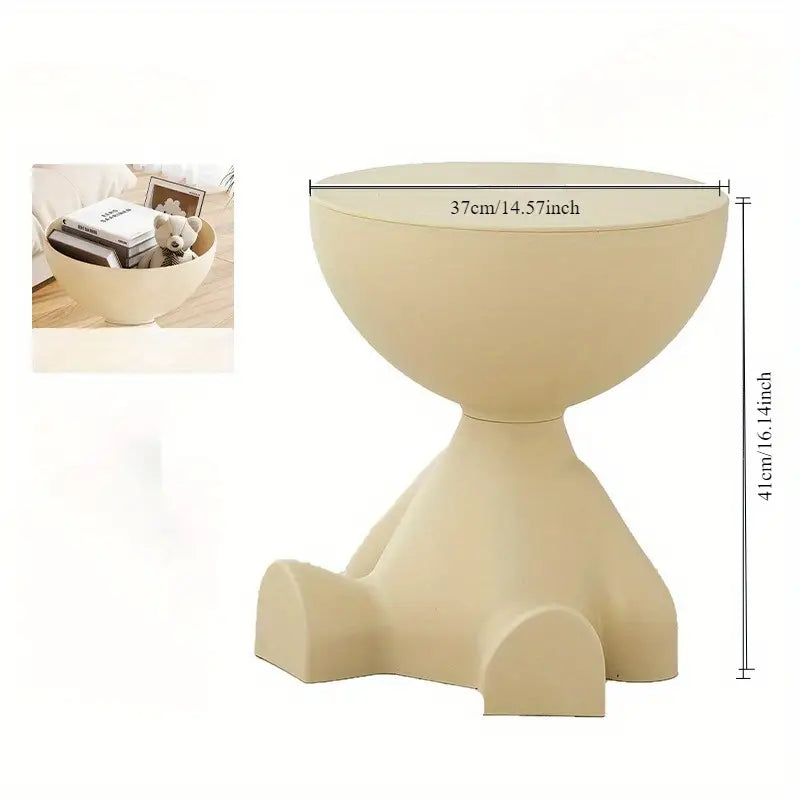 Decorative Bedside Table | Creative and Compact Nightstand for Home, Sofa, and Bed