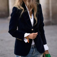 Dominique | Women's Fitted Single Breasted Blazer