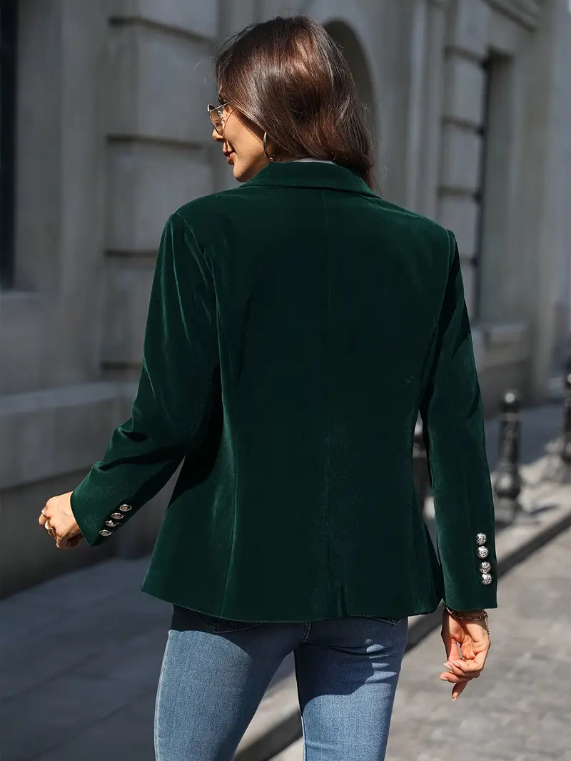 Image of Dominique | Women's Fitted Single Breasted Blazer
