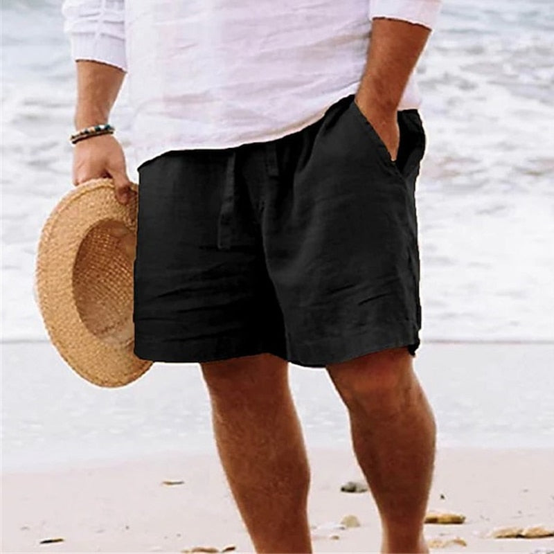 Image of Donovan | Men's Drawstring Casual Shorts