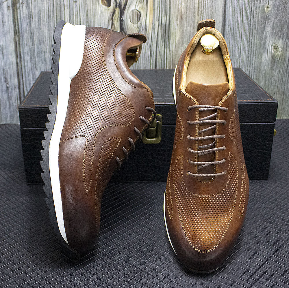 Image of Dorian | Men's Lace-Up Casual Sneakers