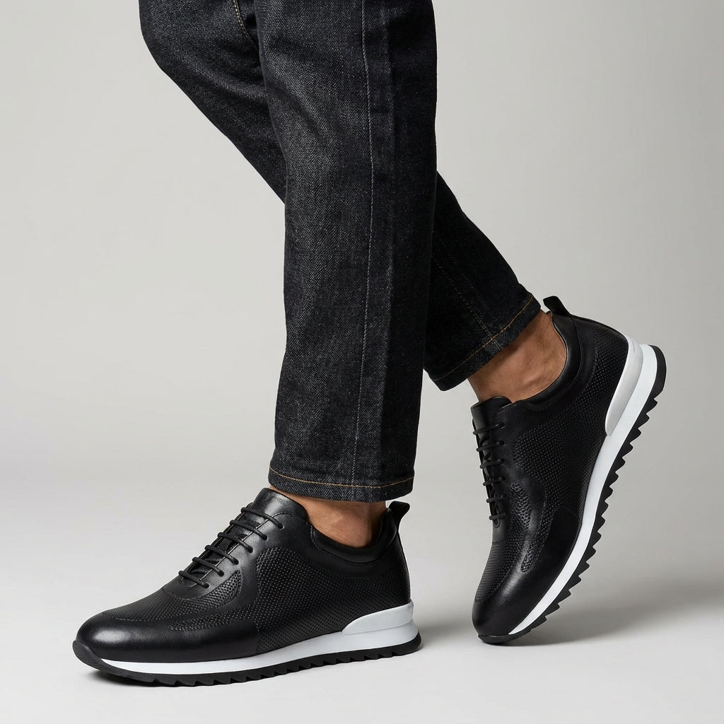 Image of Dorian | Men's Lace-Up Casual Sneakers