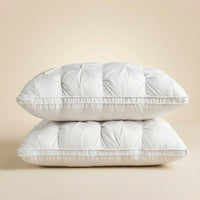 Down Pillow | Soft Support Like in a Hotel | Breathable Cotton Cover | FeatherDream