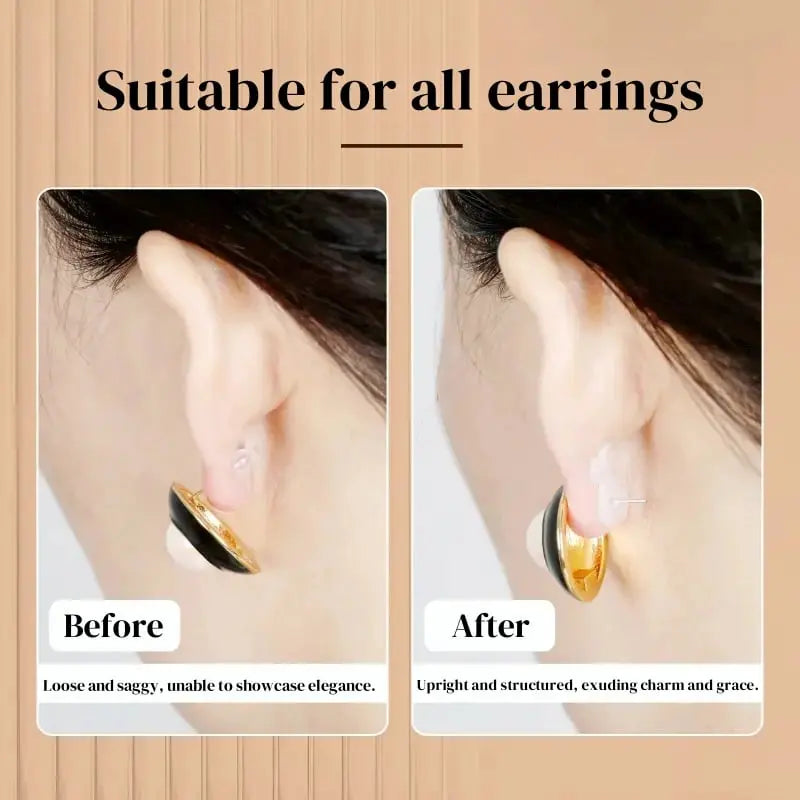 Earring Stabilizers – Secure Hold for Heavy Earrings Without Sagging