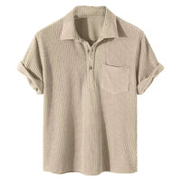 Edison | Men's Short Sleeve Camp Collar Shirt