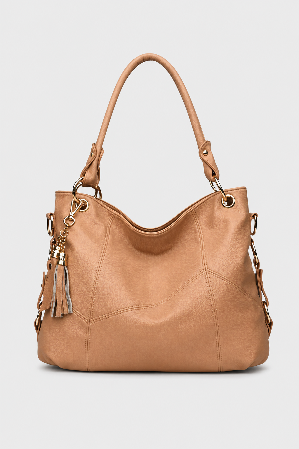 Elegant Women's Faux Leather Handbag - Spacious, Stylish and Durable Everyday Tote