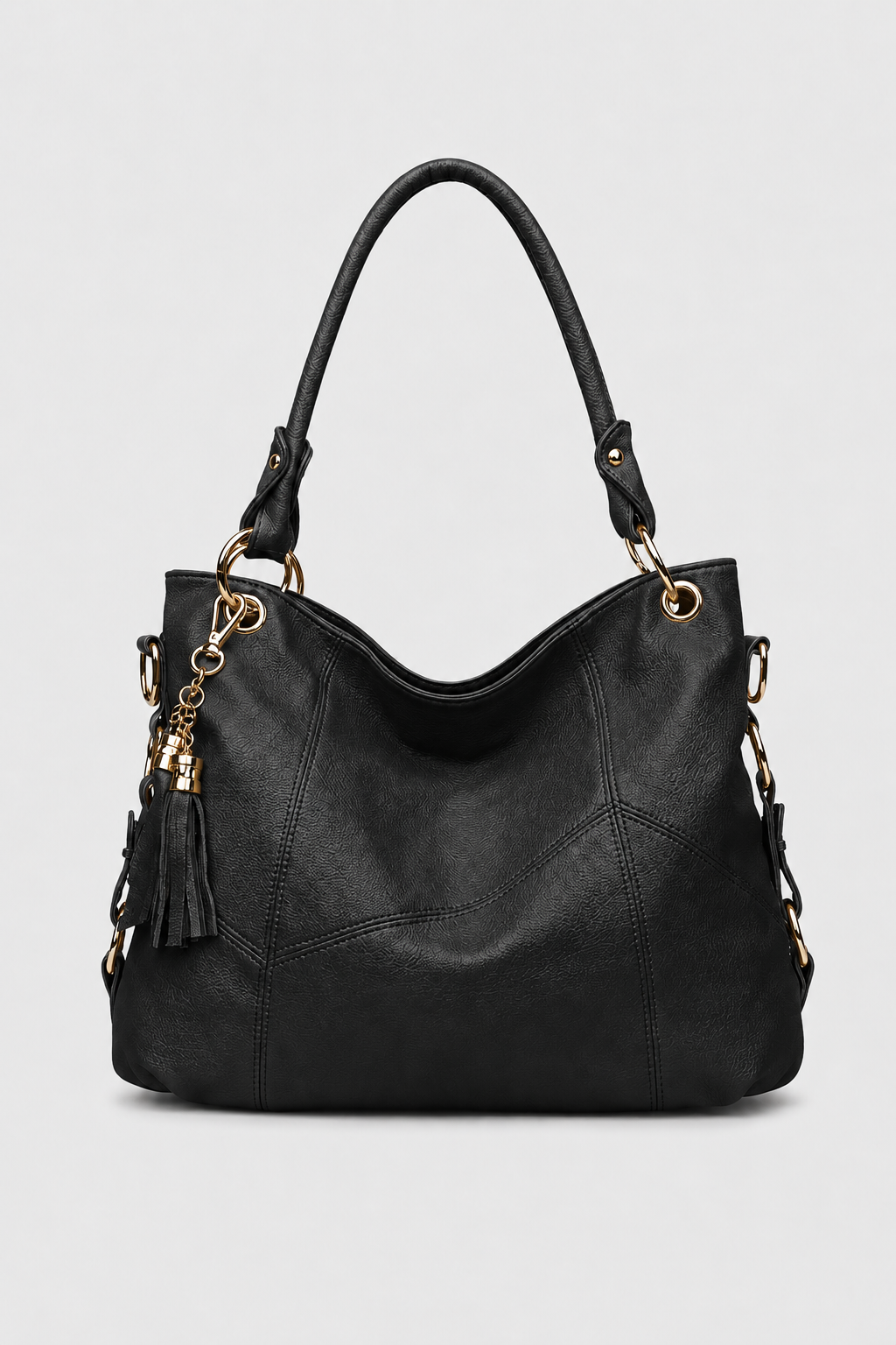 Elegant Women's Faux Leather Handbag - Spacious, Stylish and Durable Everyday Tote