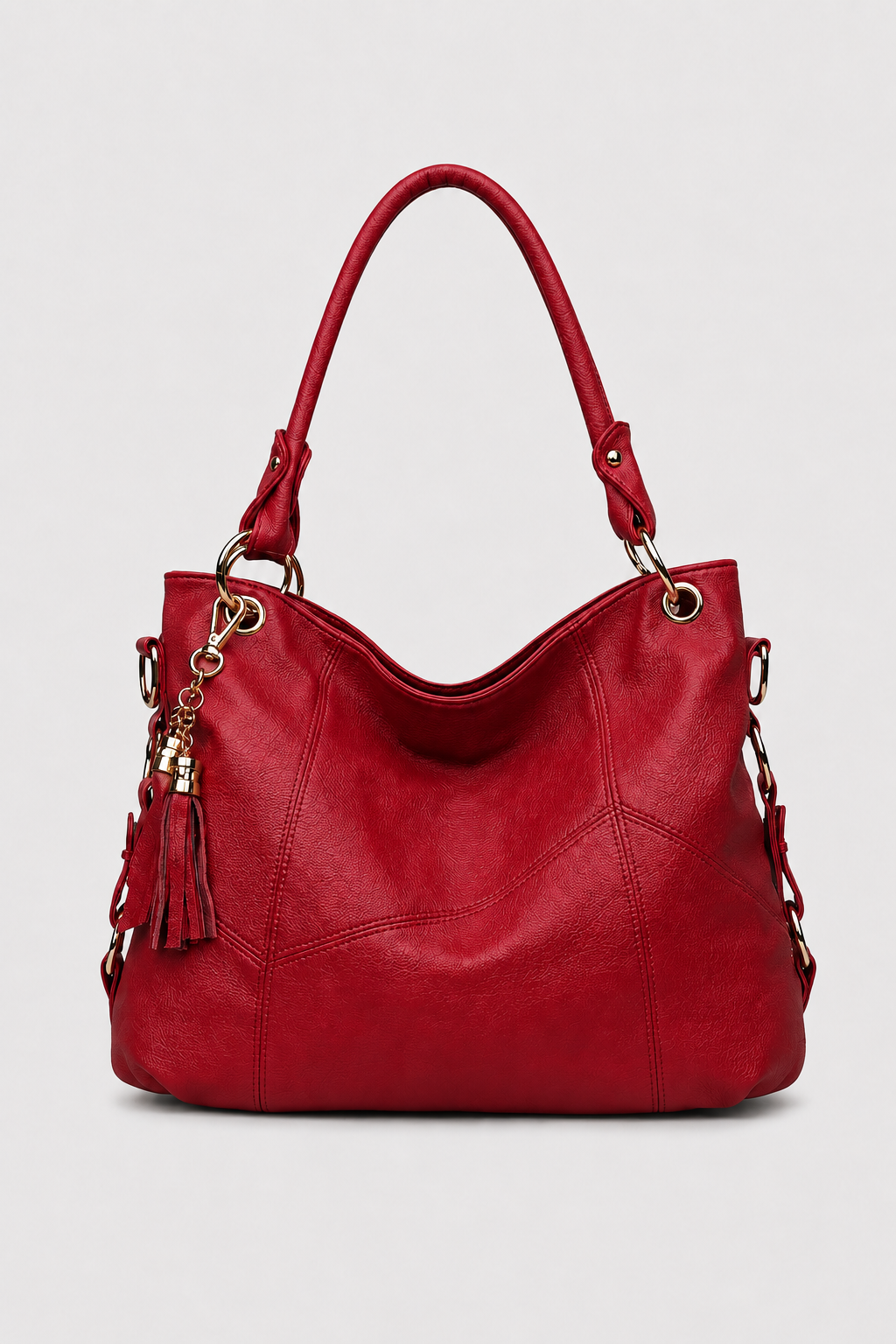 Elegant Women's Faux Leather Handbag - Spacious, Stylish and Durable Everyday Tote