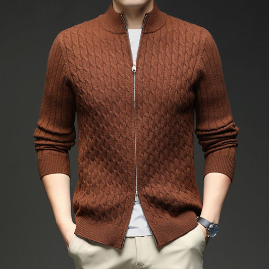 Image of Elliott | Men's Zip Up Cardigan