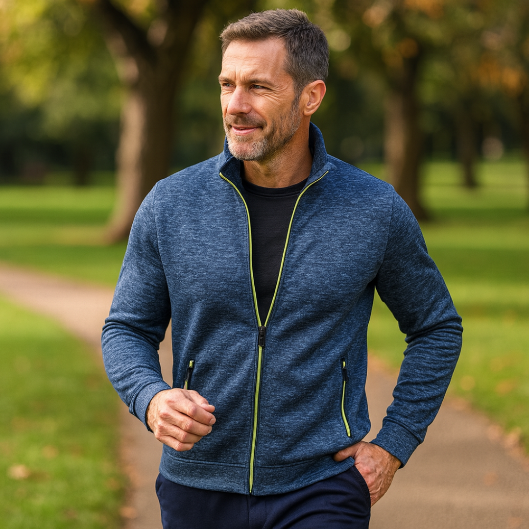 Image of Ethan | Men's Full Zip Athletic Jacket