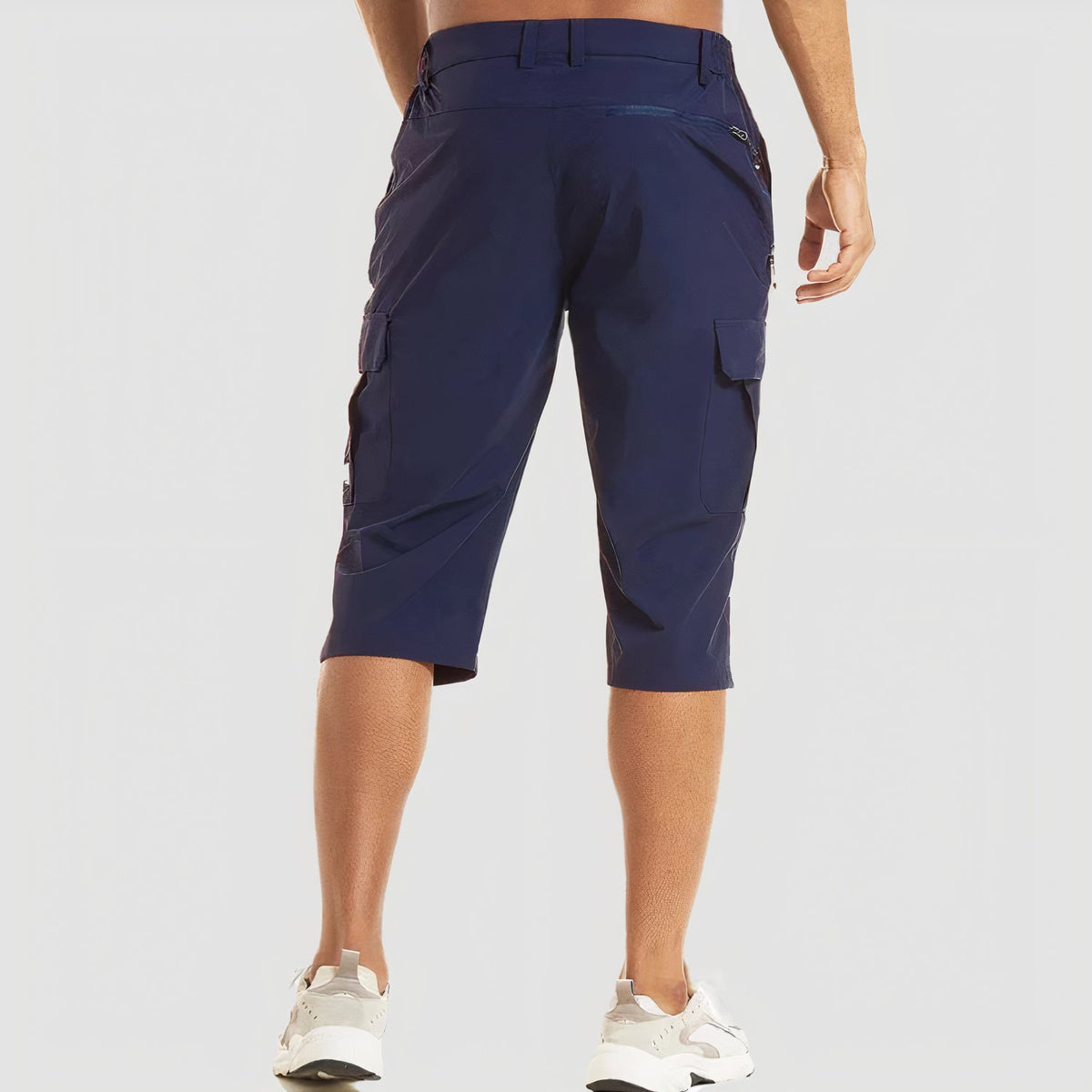 Image of Evan | Men's Cargo Knee Length Shorts
