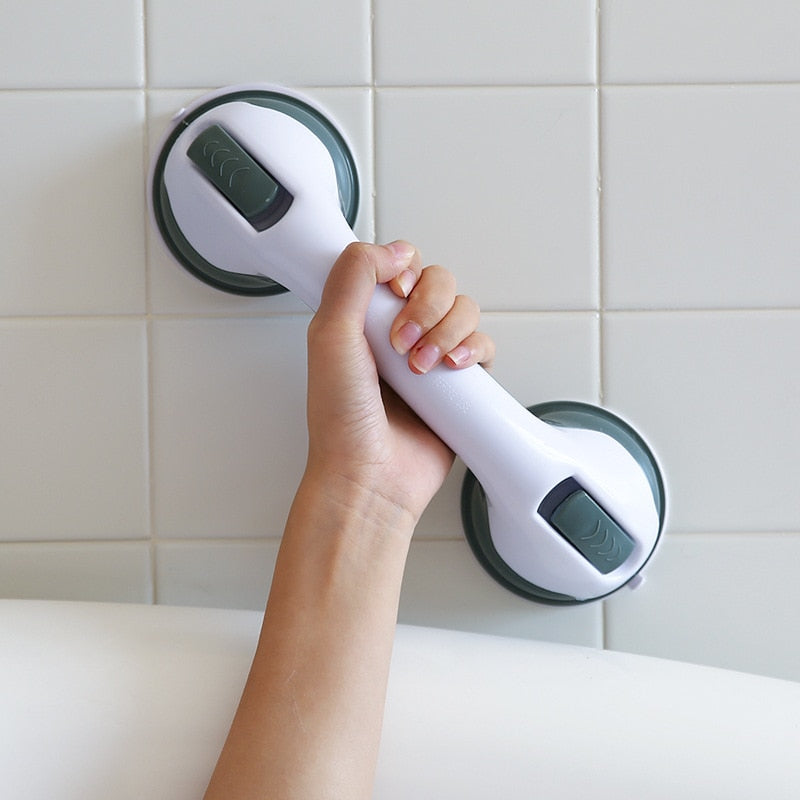 Extra-Sturdy Suction Grab Bar – No Drilling Required