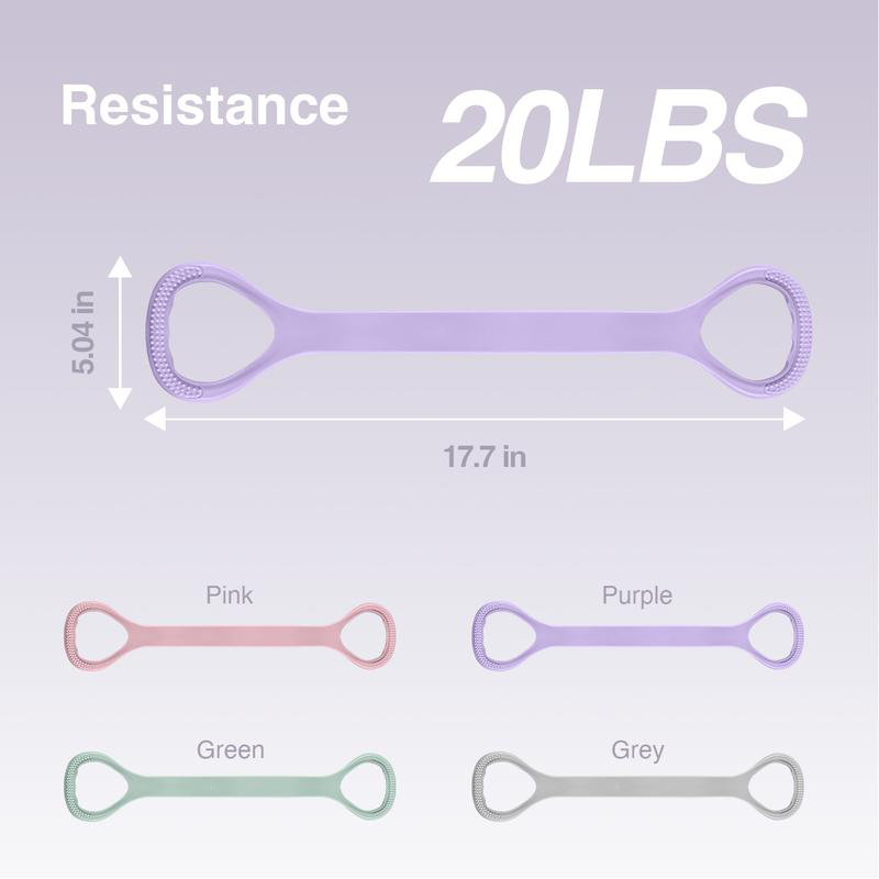 Figure 8 Resistance Band – Silicone Exercise Band for Women