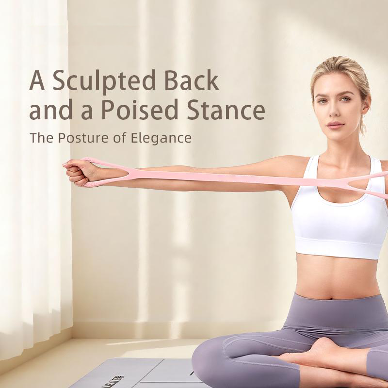 Figure 8 Resistance Band – Silicone Exercise Band for Women