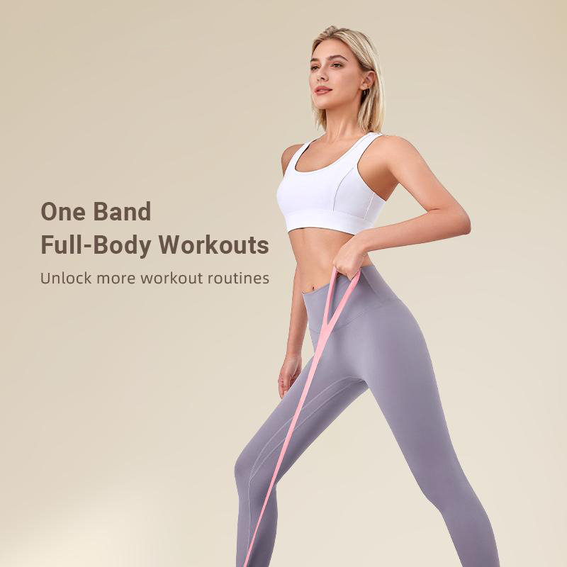 Figure 8 Resistance Band – Silicone Exercise Band for Women