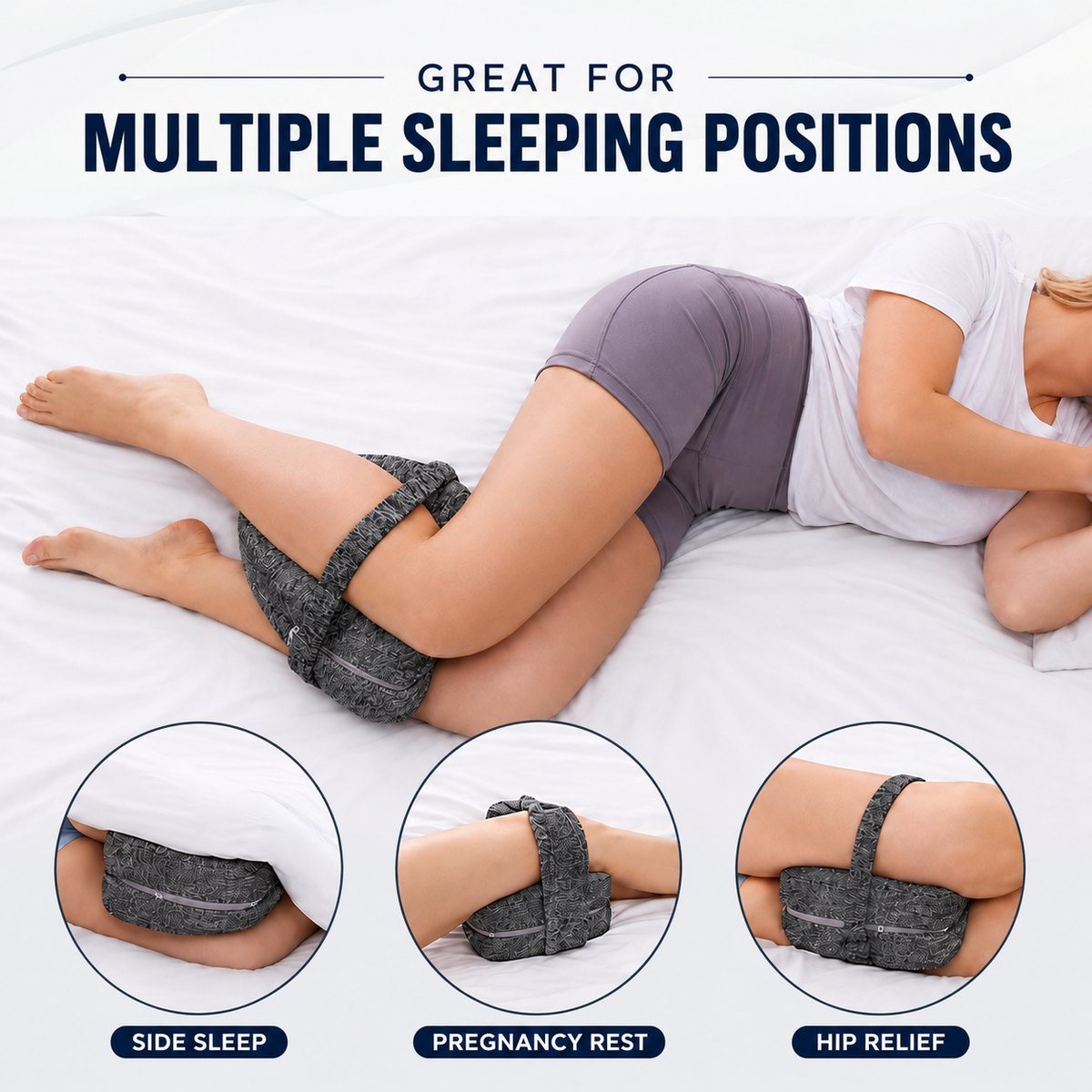 Bel Hills | Alignique Contoured Side Sleeper Pillow