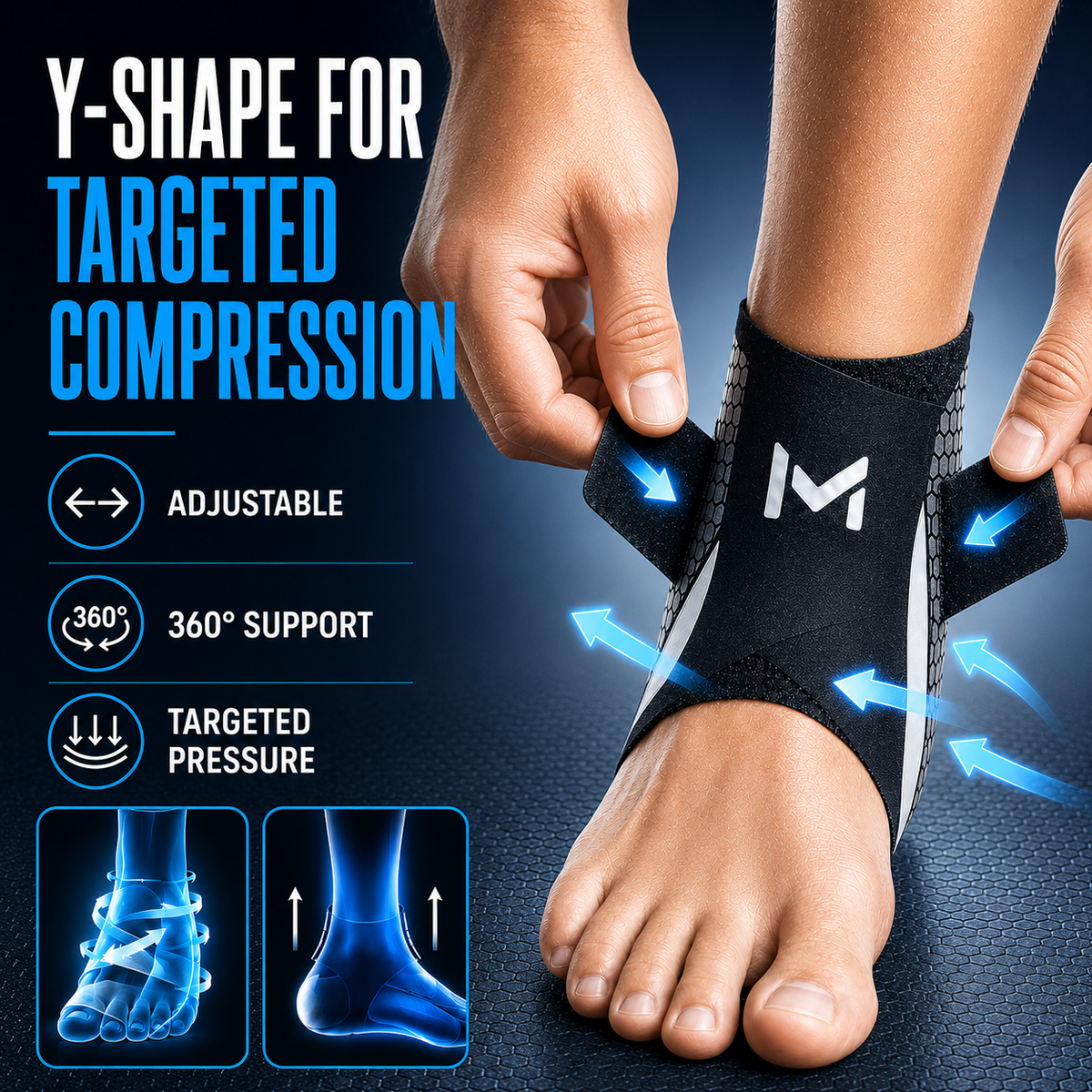 Bel Hills | Ankle Compression Support Sleeve