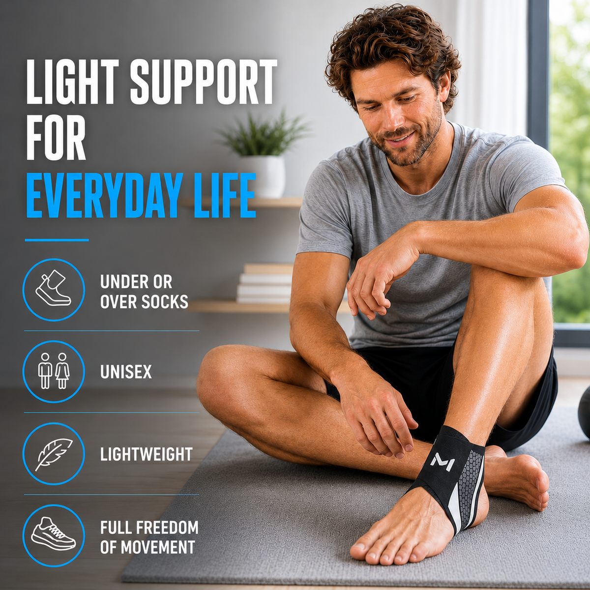 Bel Hills | Ankle Compression Support Sleeve