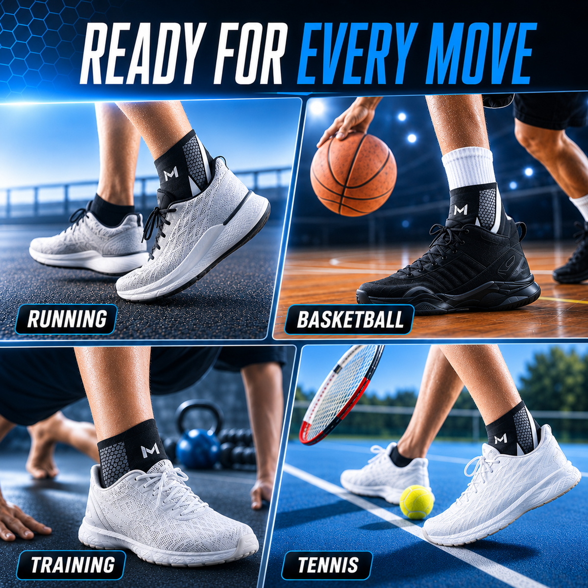 Bel Hills | Ankle Compression Support Sleeve