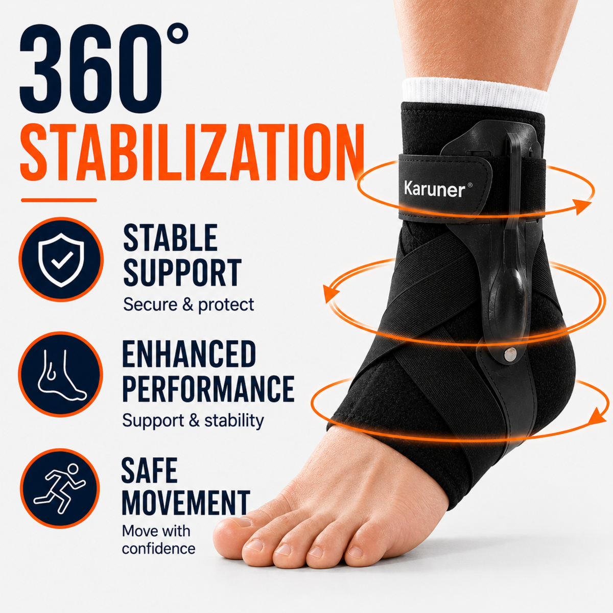 Bel Hills | Ankuraid Adjustable Ankle Support Brace