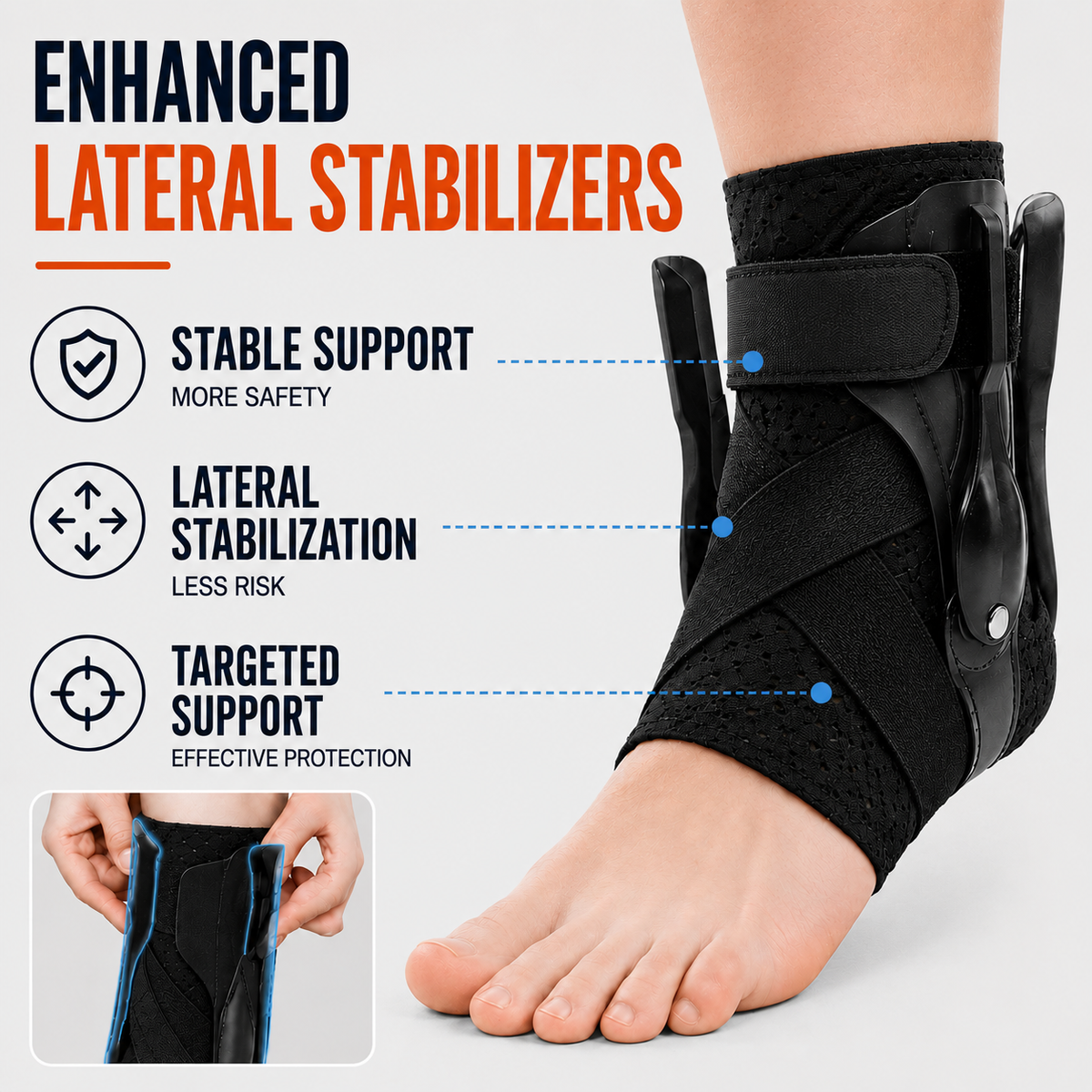 Bel Hills | Ankuraid Adjustable Ankle Support Brace