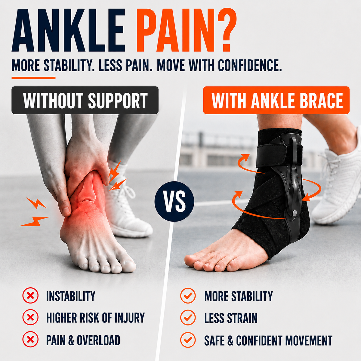 Bel Hills | Ankuraid Adjustable Ankle Support Brace