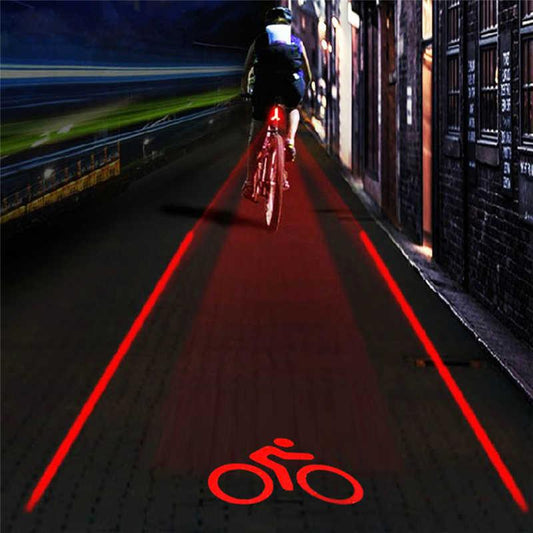 Bel Hills | Bicycle Laser Projection Taillight
