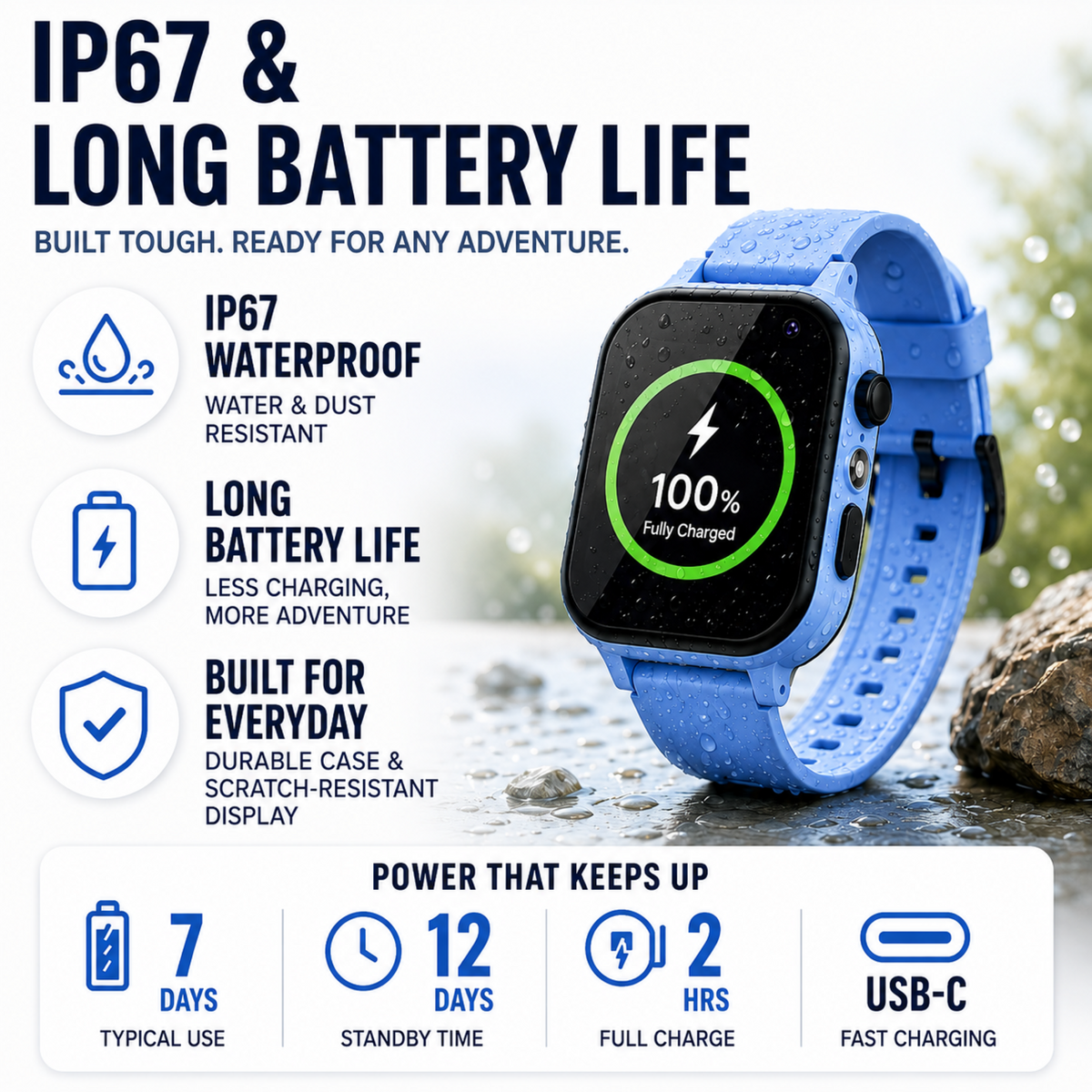 Bel Hills | Children's Smart LBS Watch