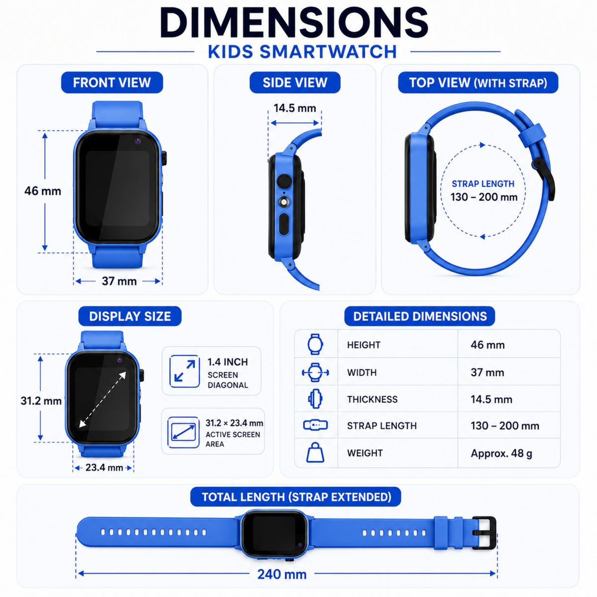 Bel Hills | Children's Smart LBS Watch