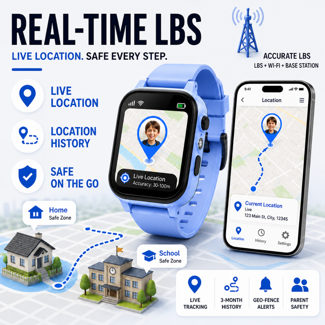 Bel Hills | Children's Smart LBS Watch