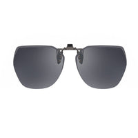Bel Hills | Clip-on Rimless Polarized Sunglasses, with Anti-glare and Flip-Up Design, for Outdoor/Driving