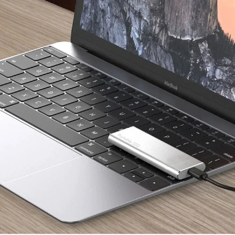 Bel Hills | External Portable SSD | High-Speed Solid State Drive | Black
