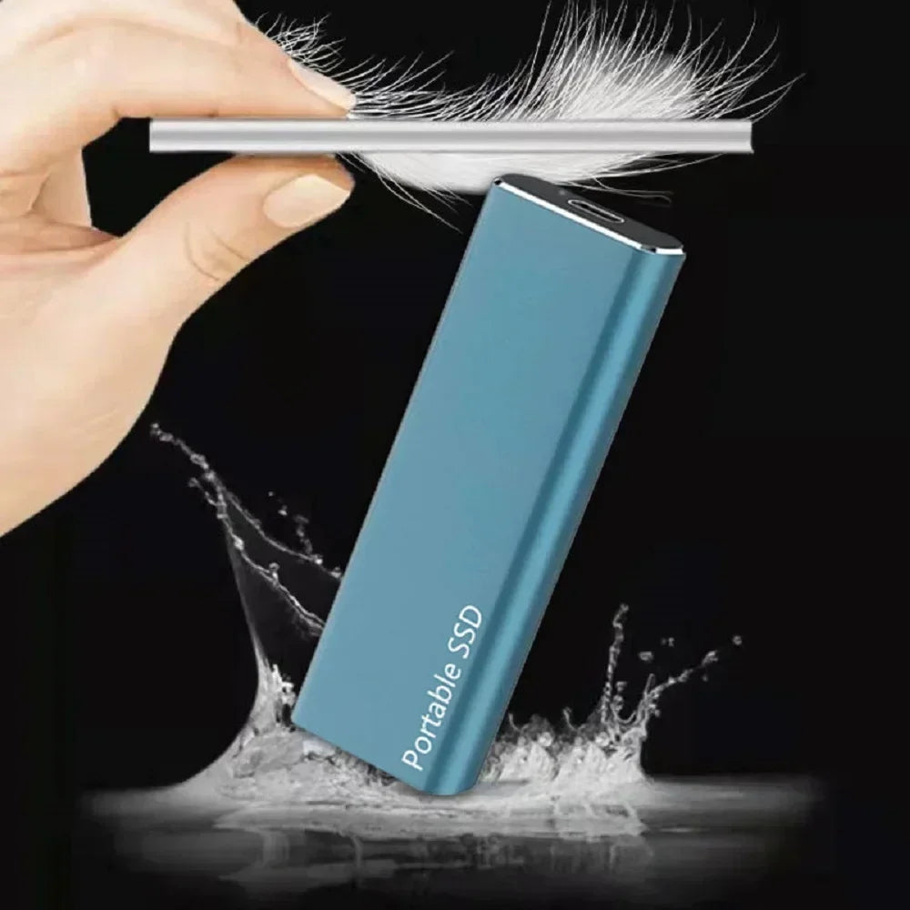 Bel Hills | External Portable SSD | High-Speed Solid State Drive | Black