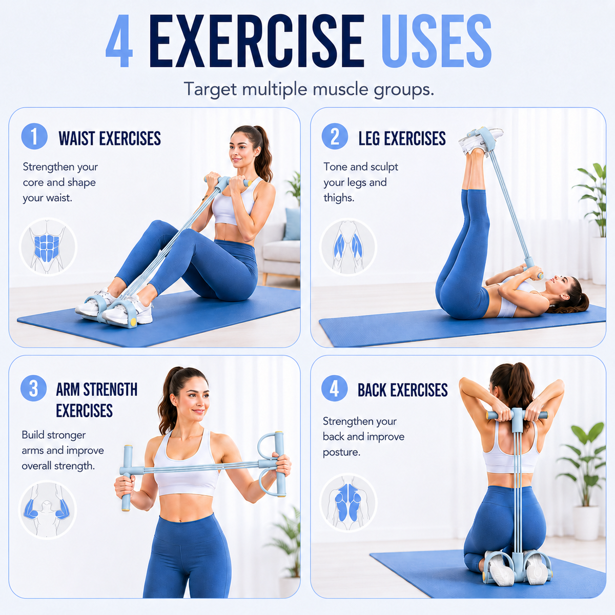 Bel Hills | FlexiPull 6-Tube Resistance Band