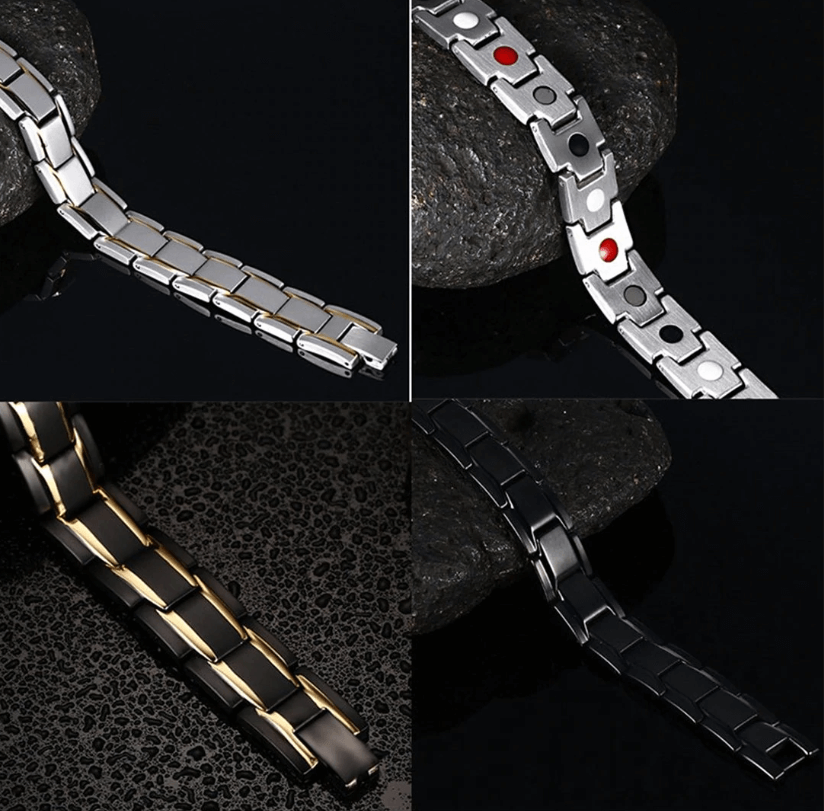 Bel Hills | Magnetic Health Bracelet | Stainless Steel with Energy Magnets