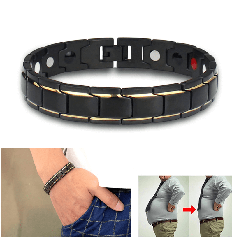 Bel Hills | Magnetic Health Bracelet | Stainless Steel with Energy Magnets