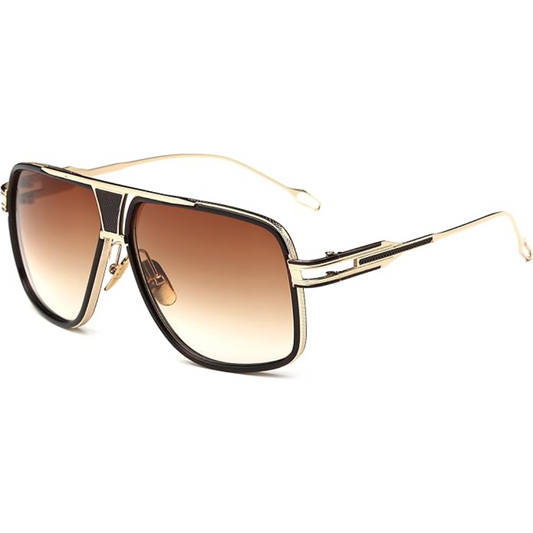 Bel Hills | Men’s Aviator Sunglasses with Alloy Frame and UV Protection