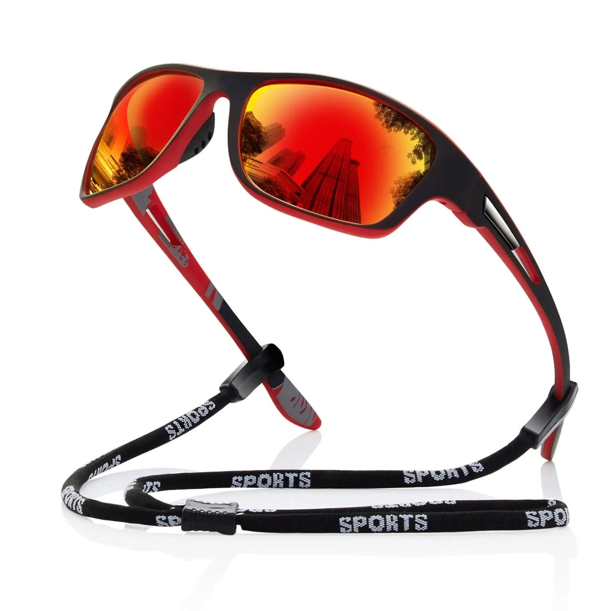 Bel Hills | Men's Polarized Sports Sunglasses UK – UV400 Wrap Around Sunglasses for Cycling, Running & Outdoor Activities | Lightweight & Glare Protection