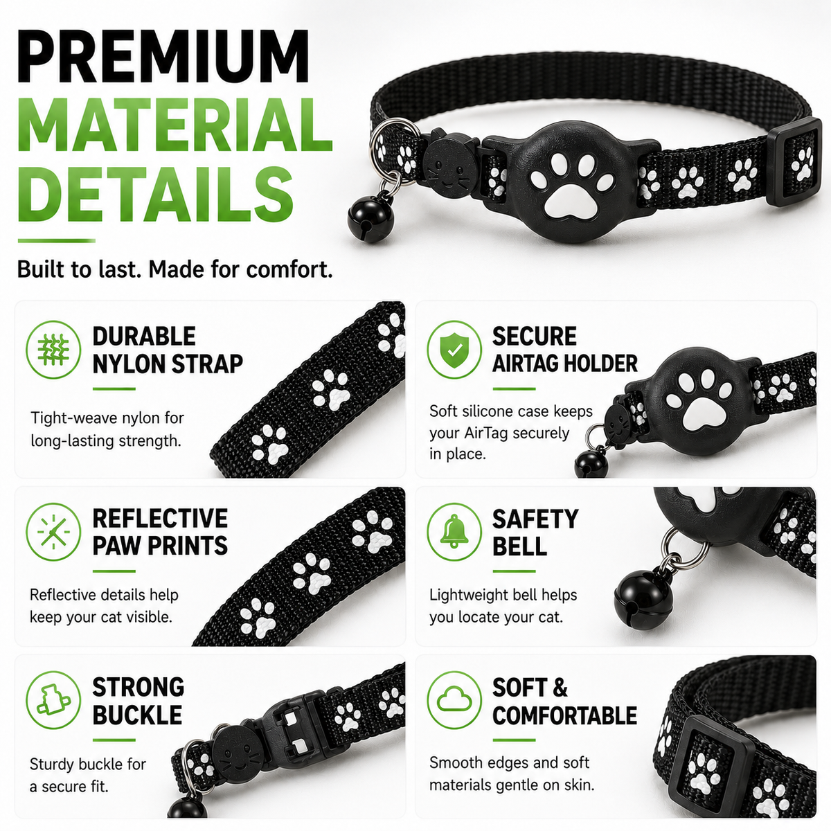 Bel Hills | Pawtrackr GPS-Enabled Adjustable Pet Collar