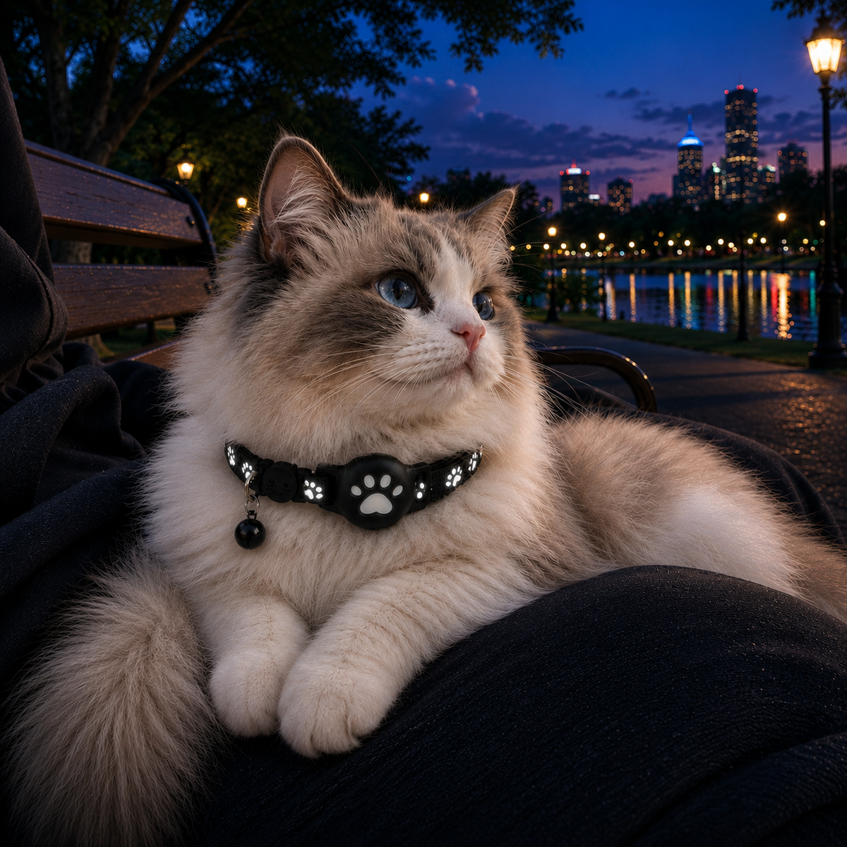 Bel Hills | Pawtrackr GPS-Enabled Adjustable Pet Collar