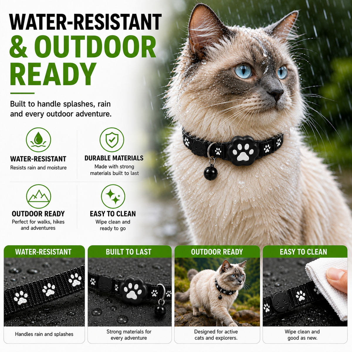 Bel Hills | Pawtrackr GPS-Enabled Adjustable Pet Collar