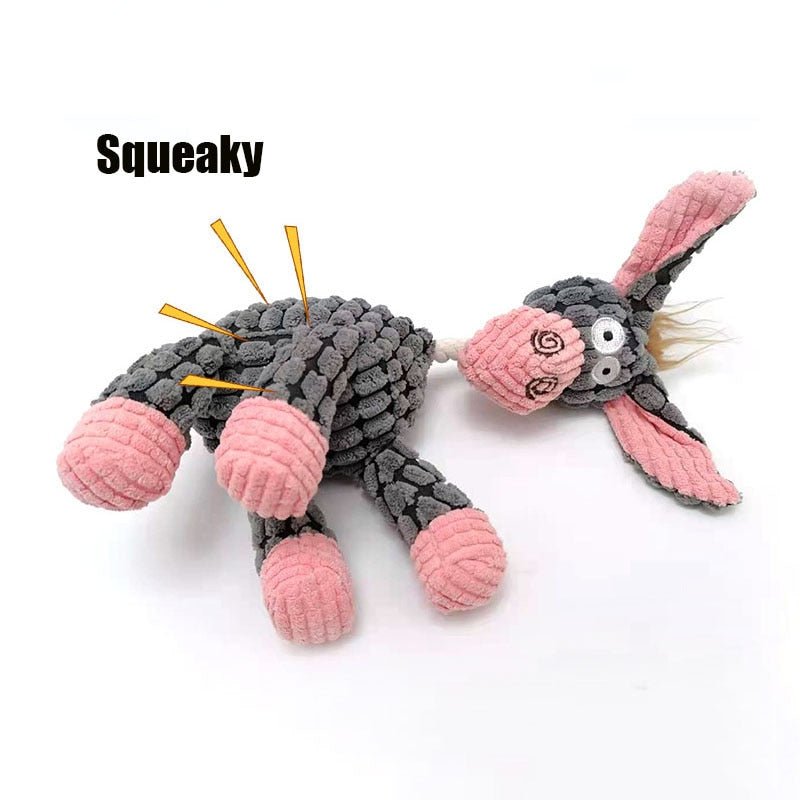 Bel Hills | Robust Dog Toy Made of Plush | Bite-Resistant and Durable Design | Multiple Models