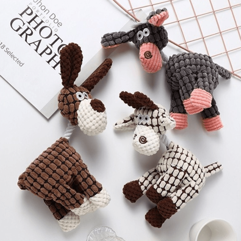Bel Hills | Robust Dog Toy Made of Plush | Bite-Resistant and Durable Design | Multiple Models